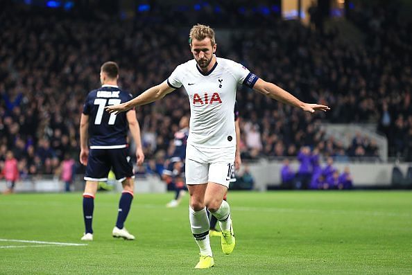 Harry Kane had another tremendous night at the vanguard of Tottenham's attack
